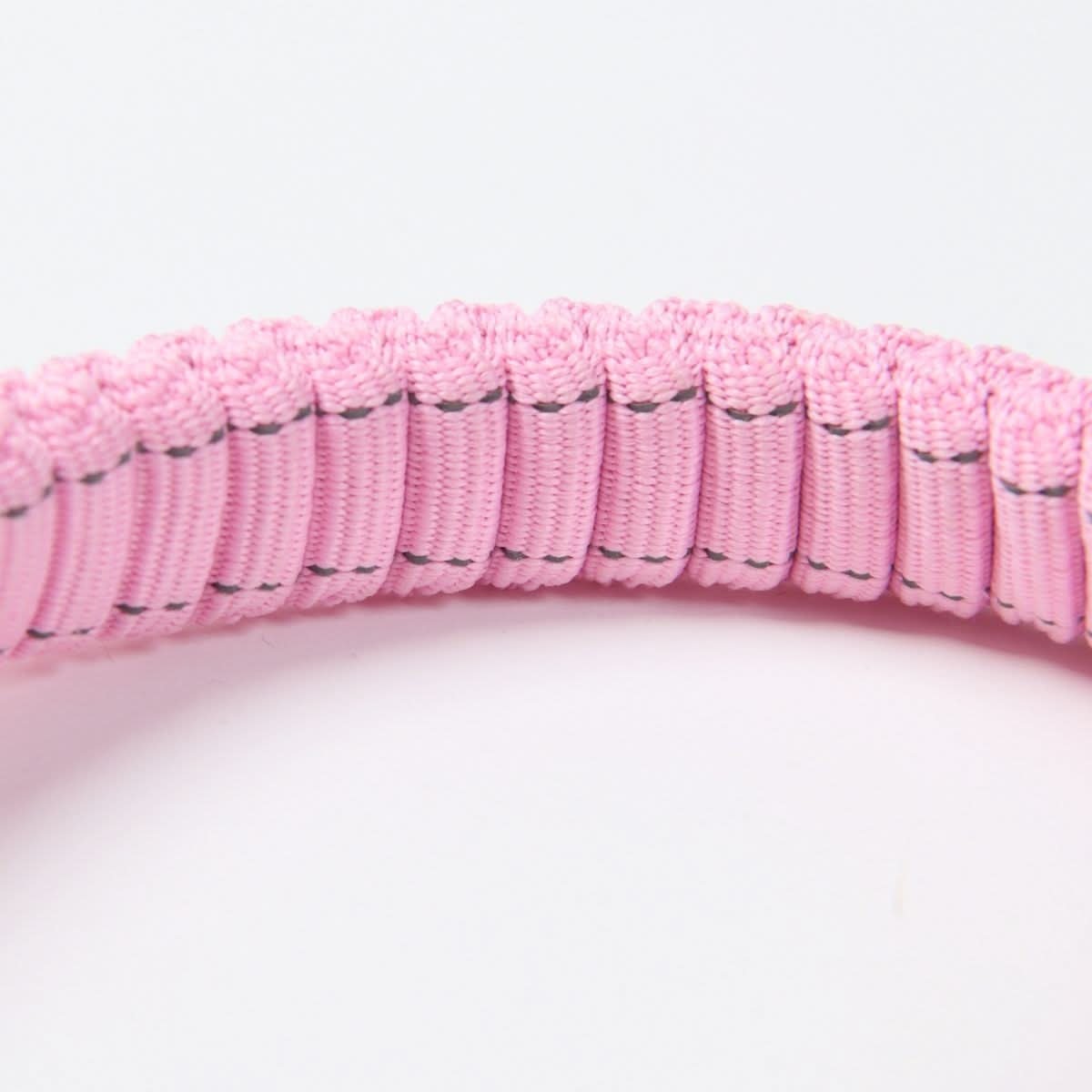 Multipurpose Seatbelt Handsfree Leash & Poop Bag Holder Set - Pink