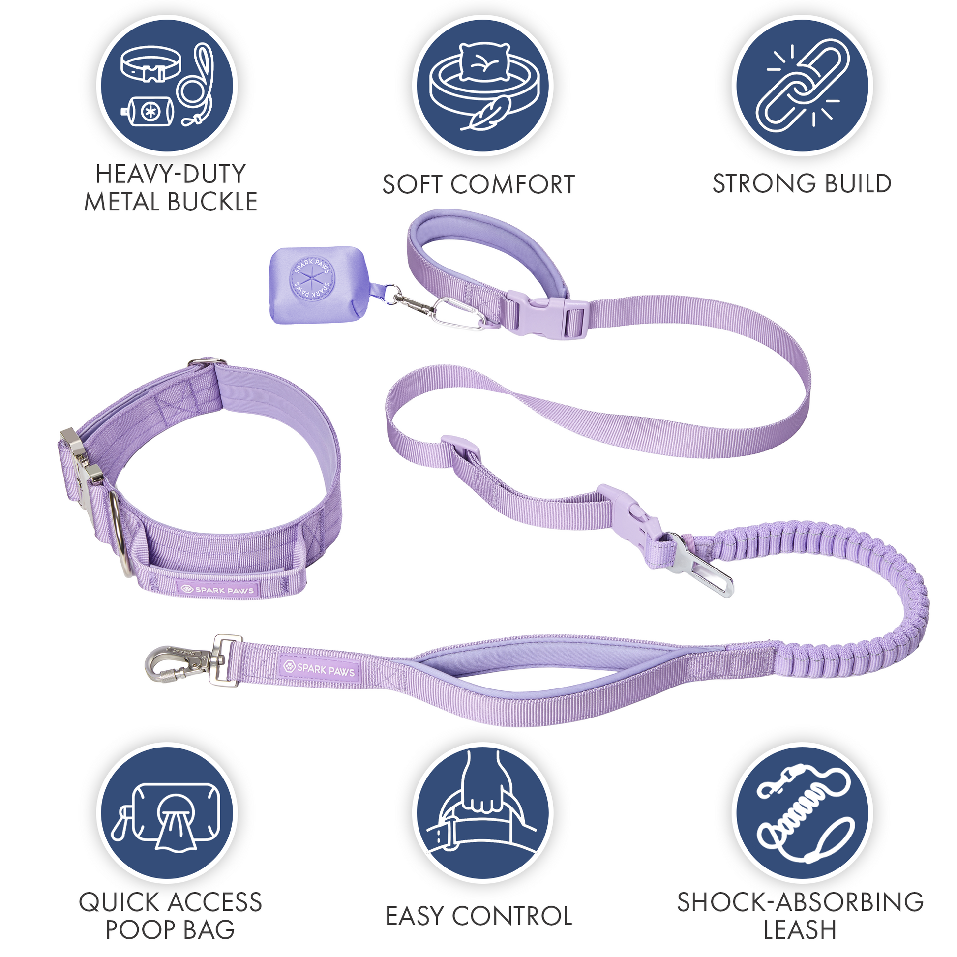 Lilac Collar||size:XS,S,M,L