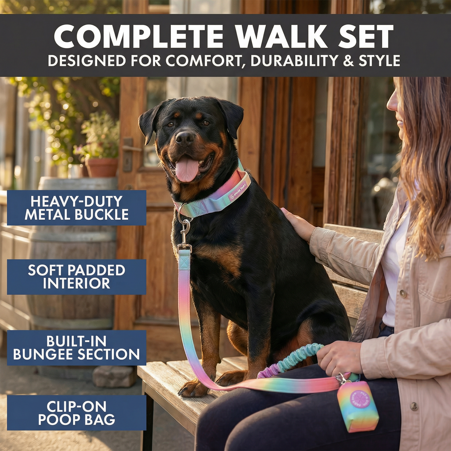Pastel Icing Collar||size:XS,S,M,L