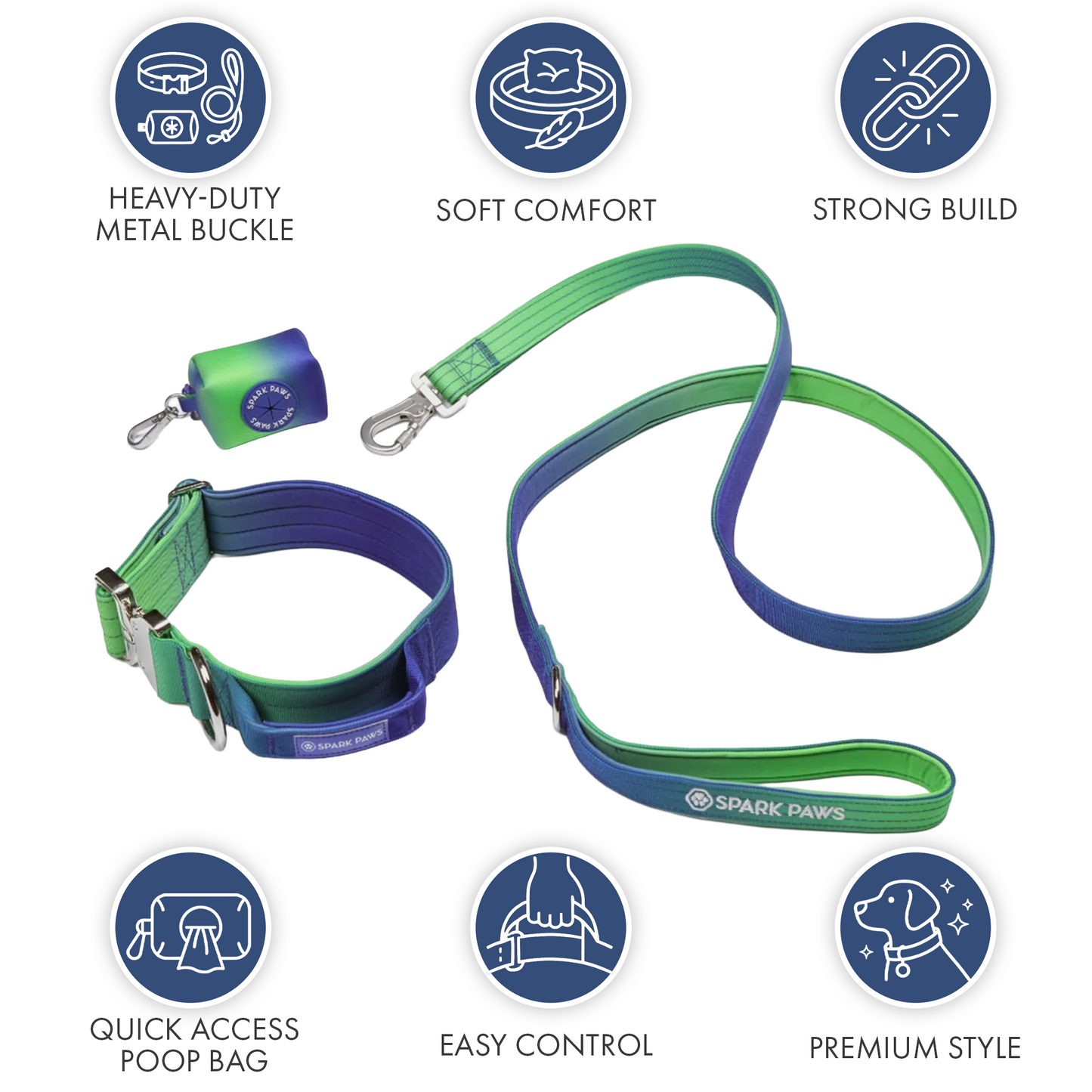 Lime Wave Collar
