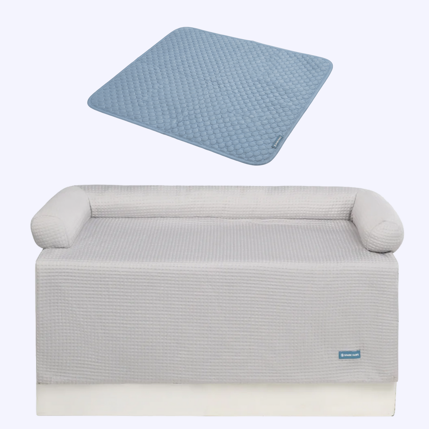 Waffle Grey Ash Blue