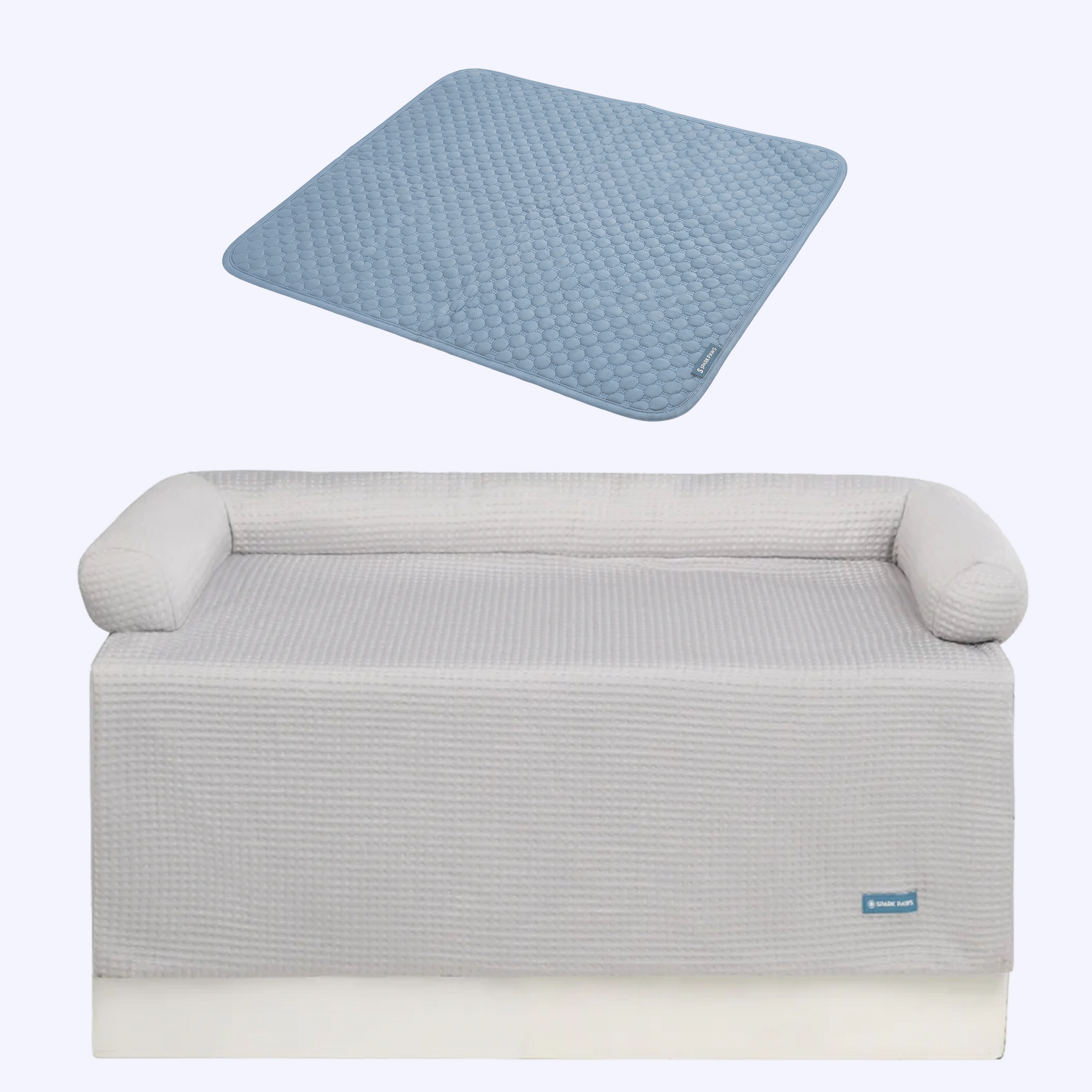 Waffle Grey Ash Blue