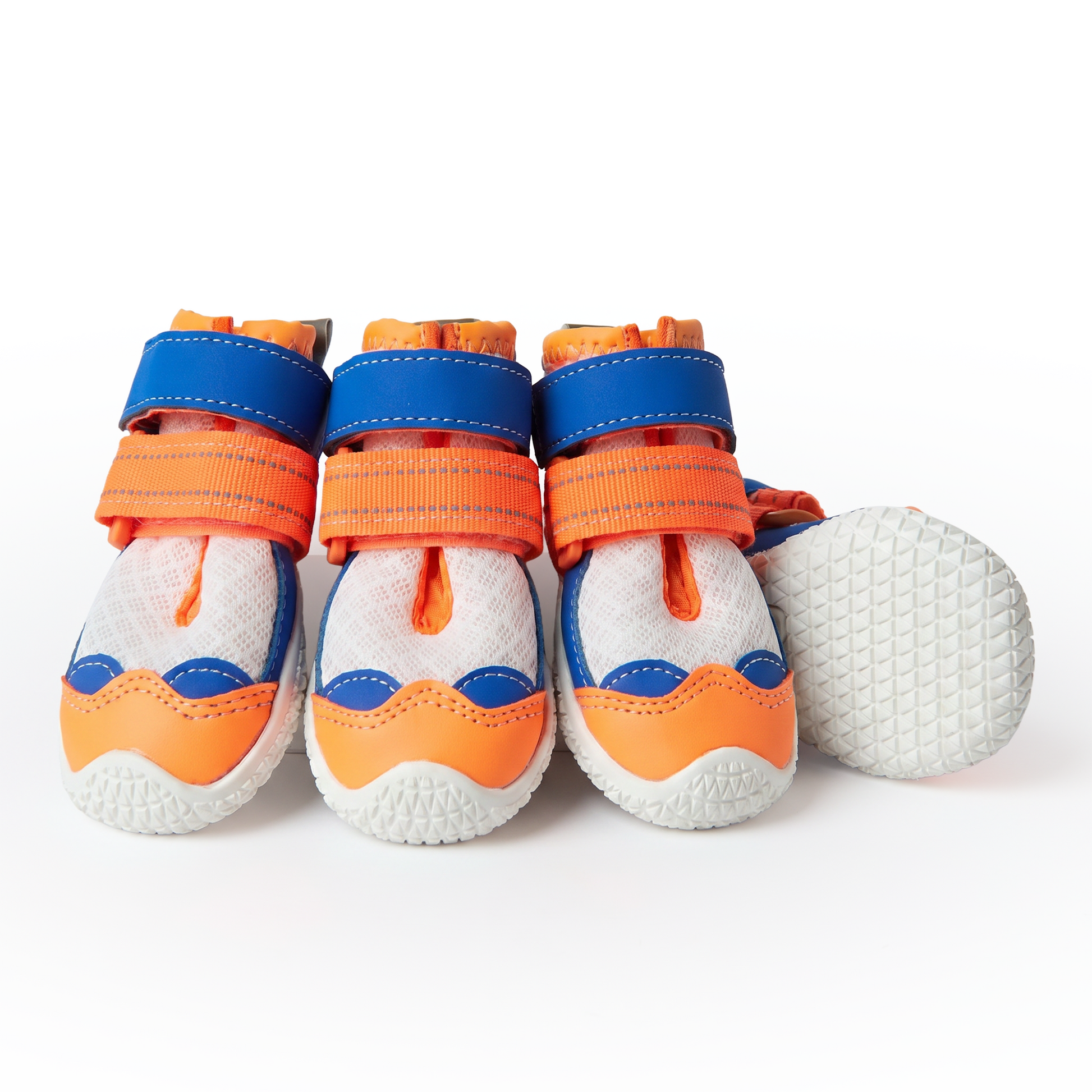 Orange Blue Shoes