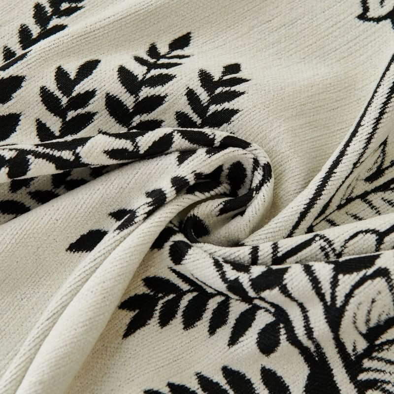 Lily Valley Black Couch Cover