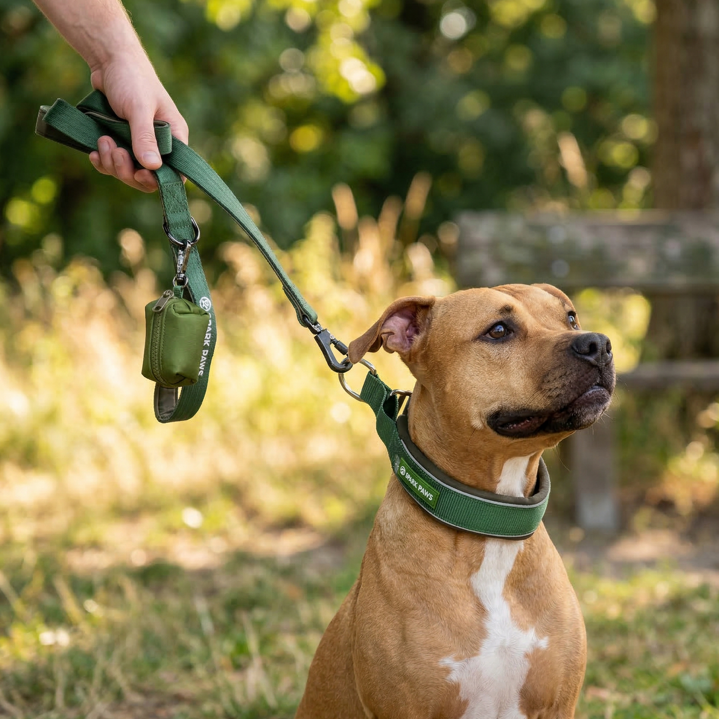 Green Martingale Collar||size:A,B,C,D,E