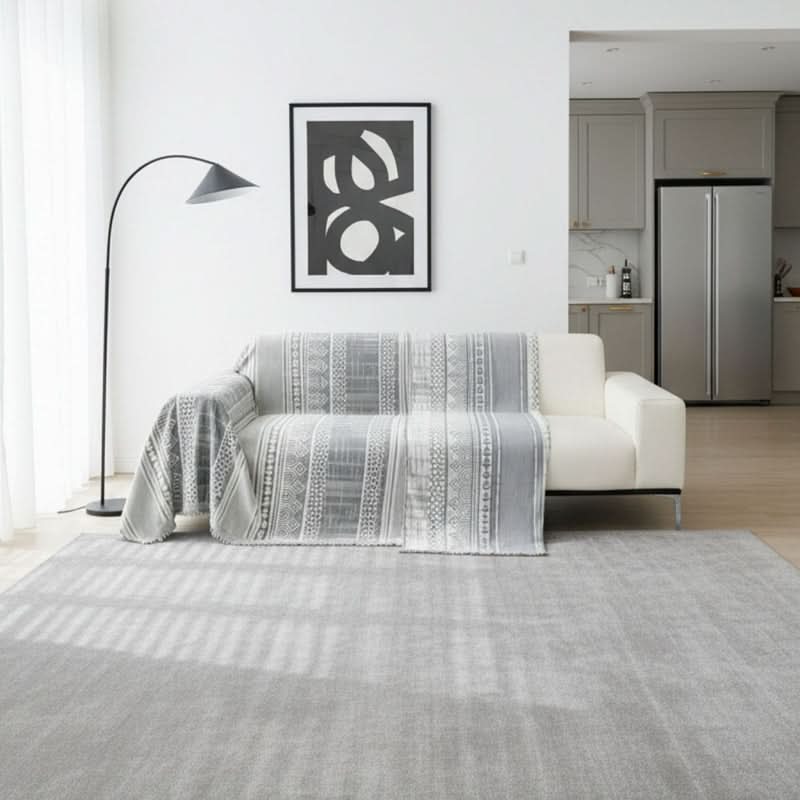 Mosaic Grey Couch Cover