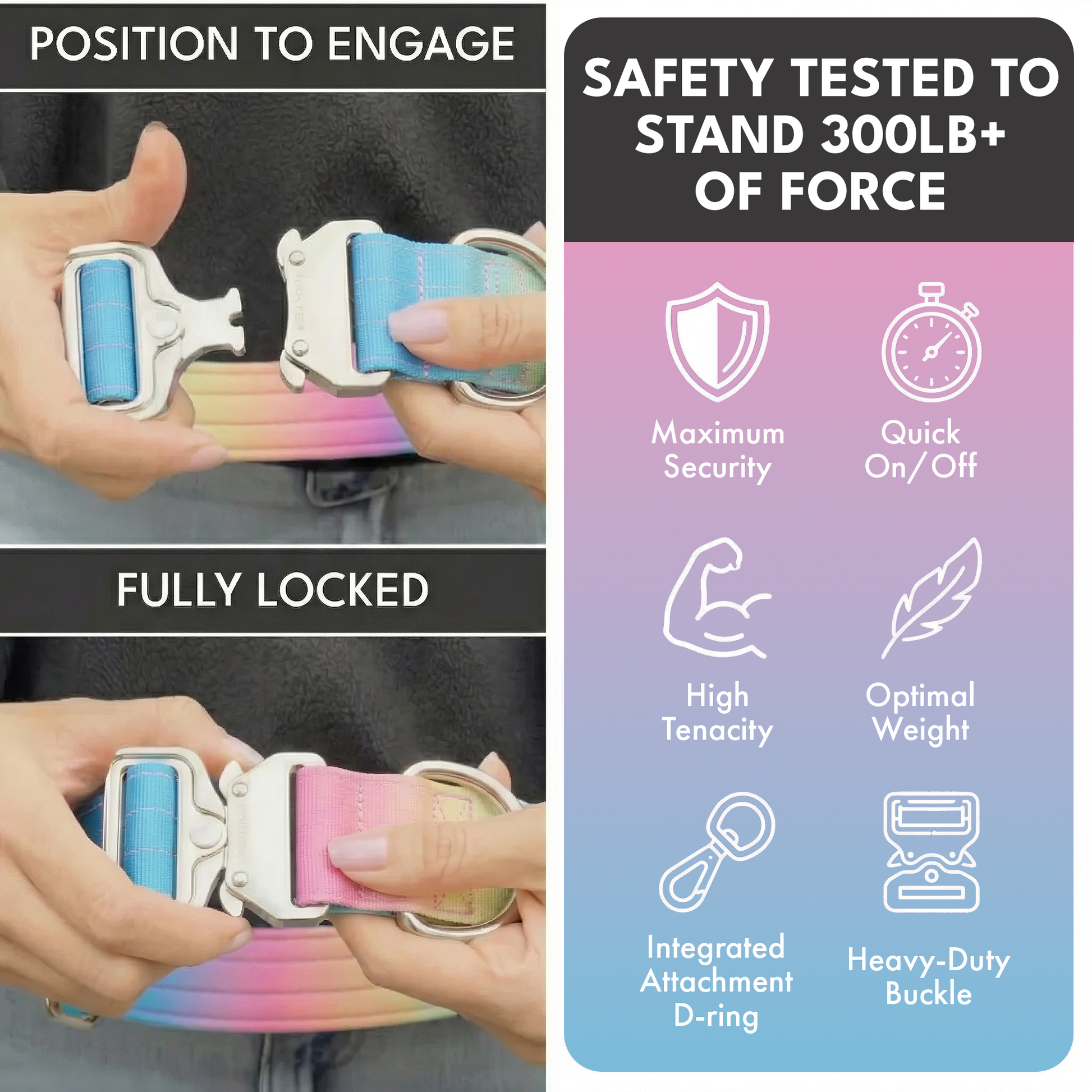 Comfort Control Collar - Pastel Icing