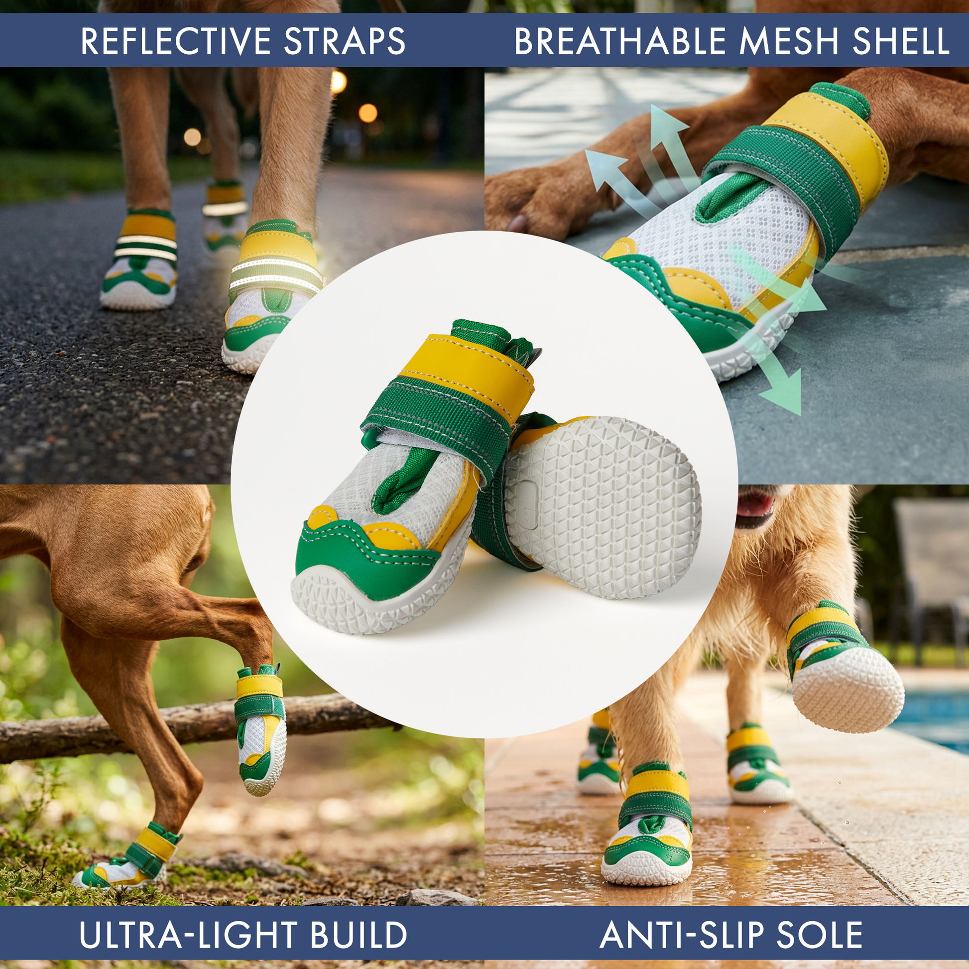 Green Yellow Shoes