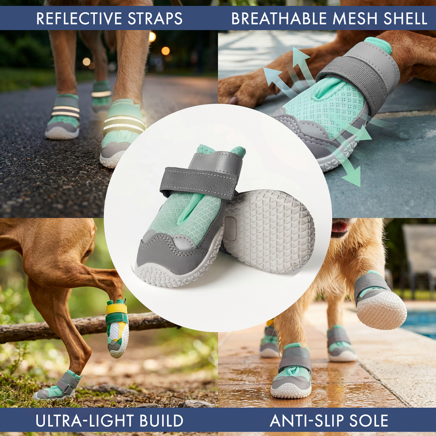 Teal Shoes